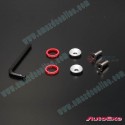 AutoExe LIMITED EDITION Titanium Licence Plate Bolt Kit A0020022