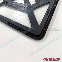 AutoExe Carbon Fibre License Plate Frame A180020