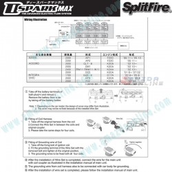 SplitFire Dspark Max Ignition Amplifier fits Honda DSKMXH001 DSKMXH001