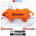 Miata 30th Anniversary Racing Orange Genuine Mazda x Brembo 4-POT Caliper Kit