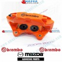 Miata 30th Anniversary Racing Orange Genuine Mazda x Brembo 4-POT Caliper Kit