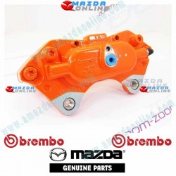 Miata 30th Anniversary Racing Orange Genuine Mazda x Brembo 4-POT Caliper Kit