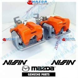 Miata 30th Anniversary Racing Orange Genuine Mazda x Nissin Rear Brake Caliper