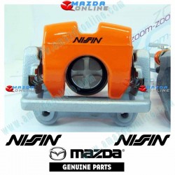 Miata 30th Anniversary Racing Orange Genuine Mazda x Nissin Rear Brake Caliper