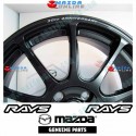 Miata 30th Anniversary Genuine Mazda Rays ZE40 RS30 Forged Alloy Wheels