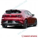 KnightSports Stainless Steel Exhaust Cat-back fits 2019-2024 Mazda3 [BP] Fastback KZD14309