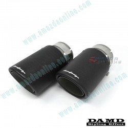 Damd Carbon Fibre Exhaust Muffler Tip fits 2015-2023 Mazda CX-3 [DK] CMC01