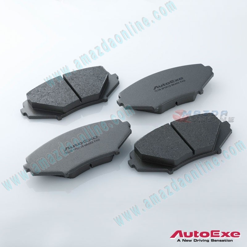 AutoExe Front Metallic Brake Pad for Brembo Caliper fits 15-24 Miata [ND,NE] and Miata NDRF MND5B11