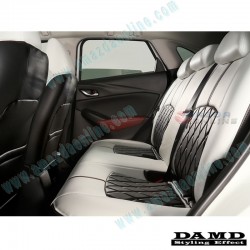 Damd Classic Quilted Seat Covers fits 2015-2023 Mazda CX-3 [DK]