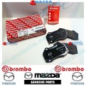 Brembo x Ferodo Front Brake Pad by Mazda Genuine fits 15-24 Miata [ND,NE] and Miata RF [NDRF]