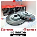 Brembo Front Brake Rotor by Mazda Genuine fits 15-24 Miata [ND,NE] and Miata RF [NDRF]