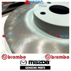 Brembo Front Brake Rotor by Mazda Genuine fits 15-24 Miata [ND,NE] and Miata RF [NDRF]