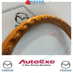 AutoExe LIMITED EDITION Classic Wood Steering Wheel fits 2015-2024 Miata [ND] MND130X13W