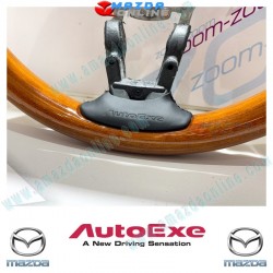 AutoExe LIMITED EDITION Classic Wood Steering Wheel fits 2015-2024 Miata [ND] MND130X13W