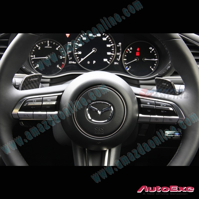 AutoExe Carbon Fibre Steering Shift Paddle fits 2020-2023 Mazda CX