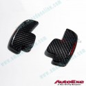 AutoExe Carbon Fibre Steering Shift Paddle Garnish fits 2020-2024 Mazda CX-30 [DM] A138320