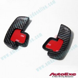 AutoExe Carbon Fibre Steering Shift Paddle Garnish fits 2020-2024 Mazda CX-30 [DM] A138320