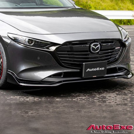 AutoExe Front Lower Spoiler [BP06S] fits 2019-2023 Mazda3 [BP] Fastback