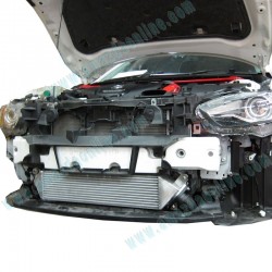 KnightSports Super-D Twin Core Intercooler fits 13-24 Mazda6 [GJ, GL] SkyActiv-D KZD18202